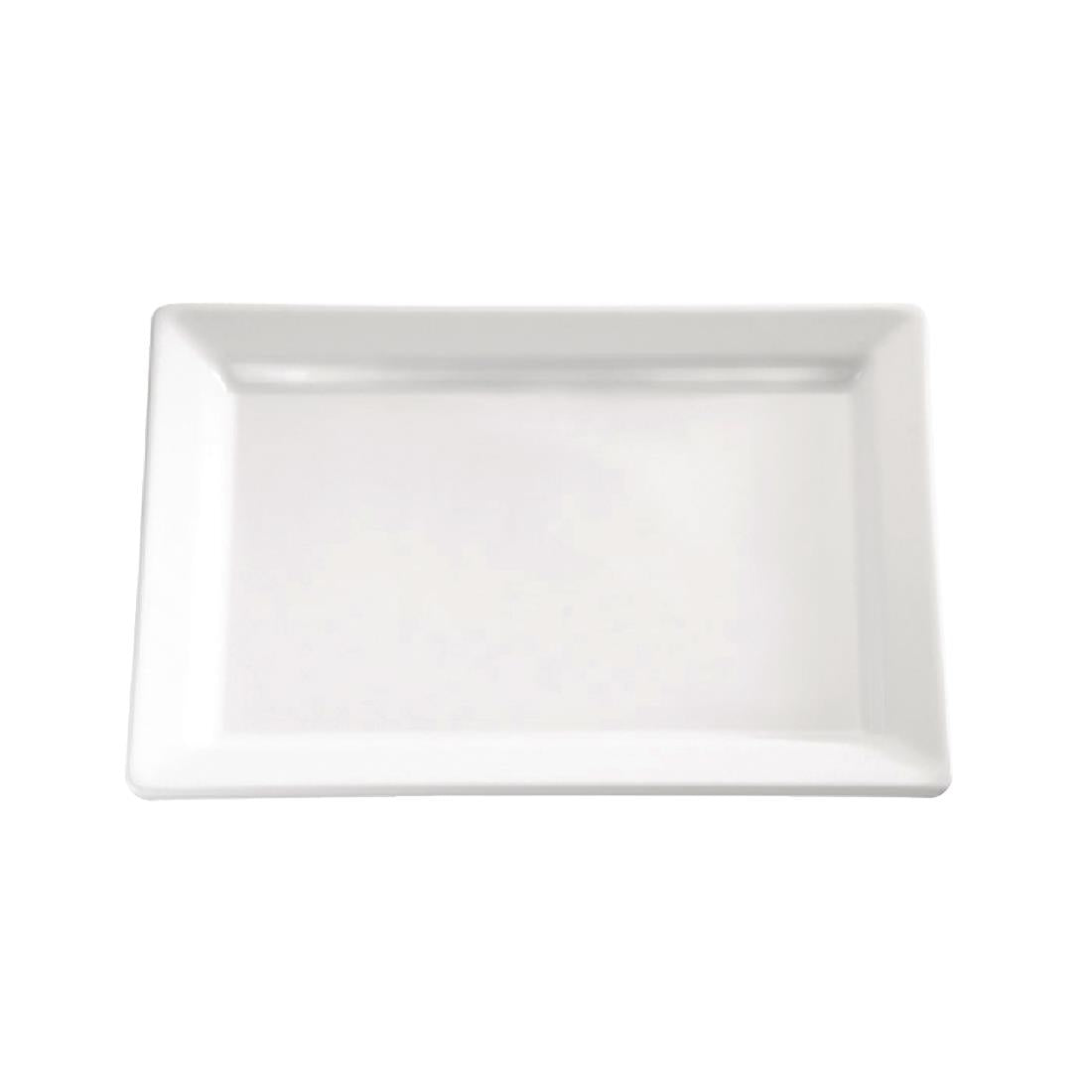 GF159 APS Pure Melamine Rectangular Tray 12in JD Catering Equipment Solutions Ltd