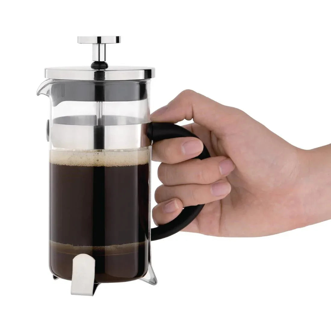 GF230 Olympia Contemporary Glass Cafetiere 3 Cup - JD Catering Equipment Solutions Ltd