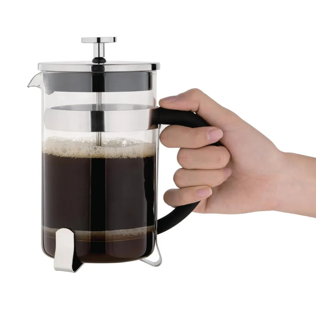 GF231 Olympia Contemporary Glass Cafetiere 6 Cup - JD Catering Equipment Solutions Ltd