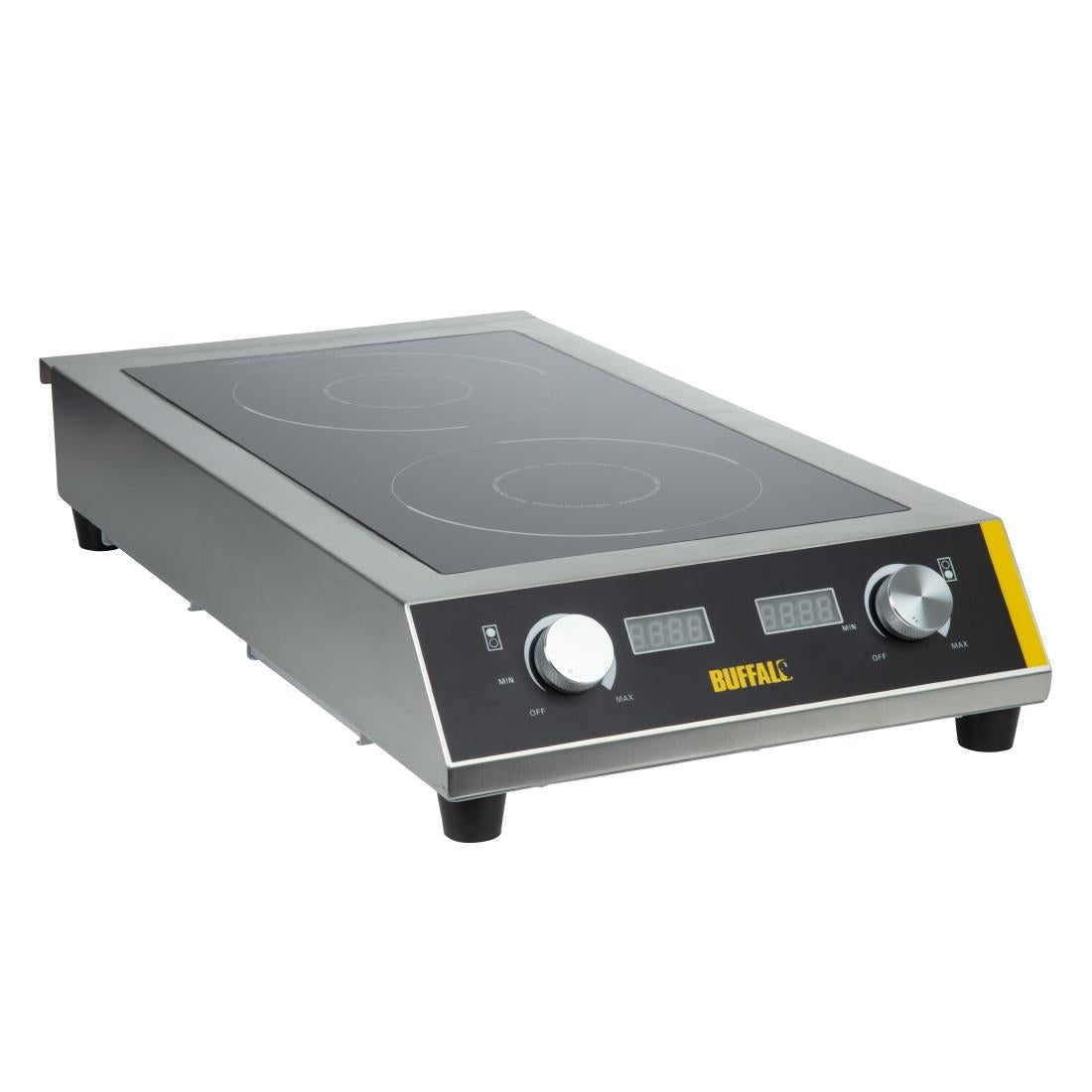 GF239 Buffalo Heavy Duty Double Induction Hob 7kW JD Catering Equipment Solutions Ltd