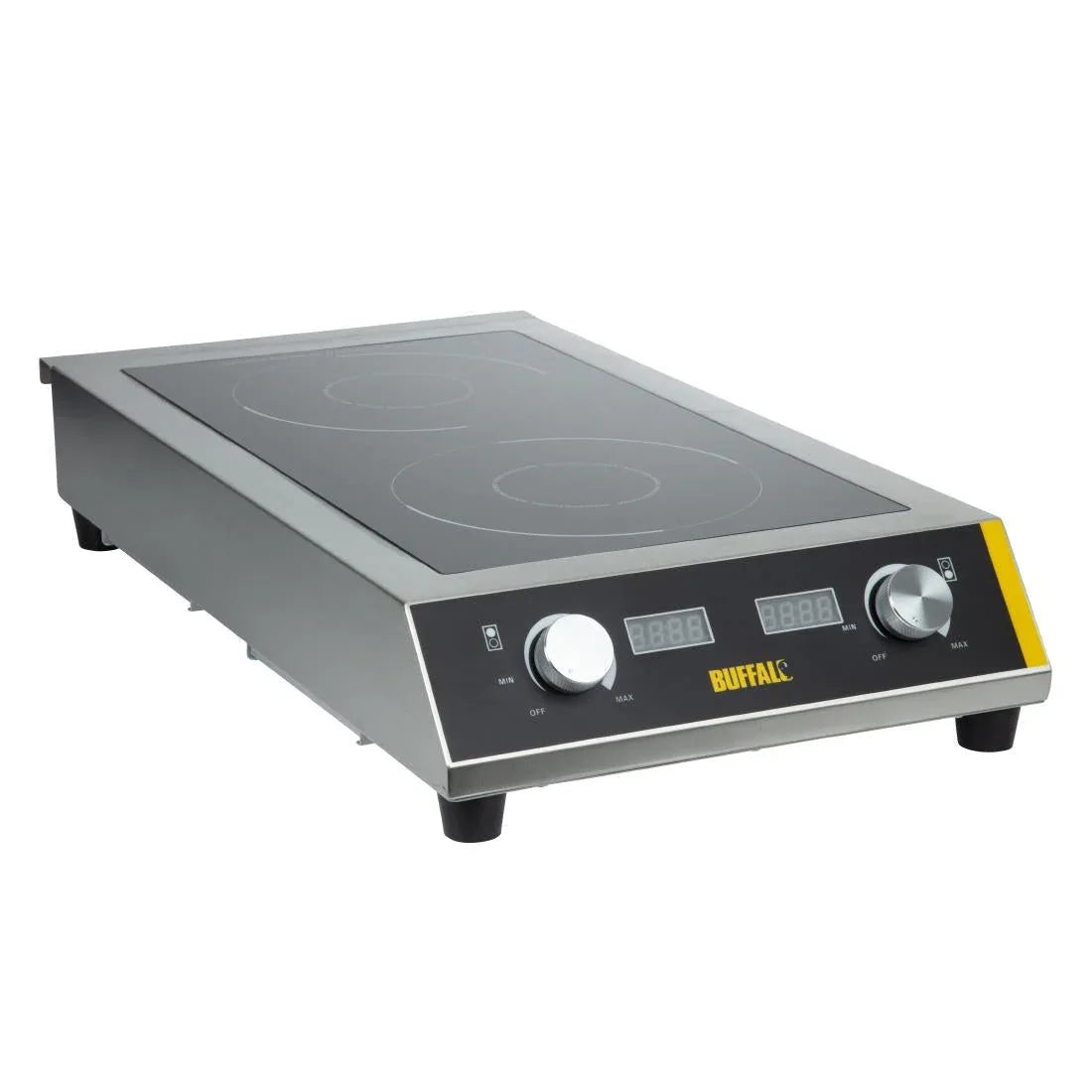 GF239 Buffalo Heavy Duty Double Induction Hob 7kW - JD Catering Equipment Solutions Ltd