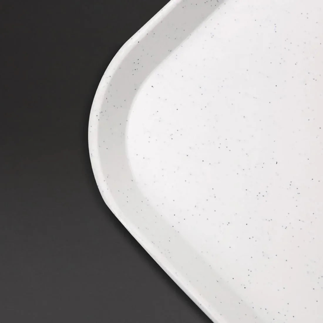 GF241 Kristallon Fibreglass Canteen Tray Light Granite 457mm - JD Catering Equipment Solutions Ltd