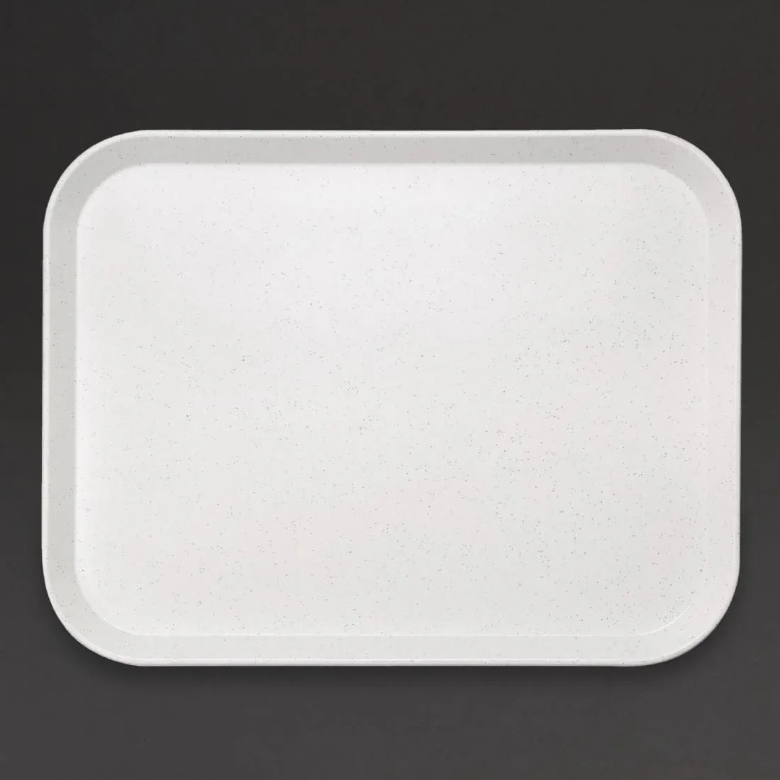 GF241 Kristallon Fibreglass Canteen Tray Light Granite 457mm - JD Catering Equipment Solutions Ltd
