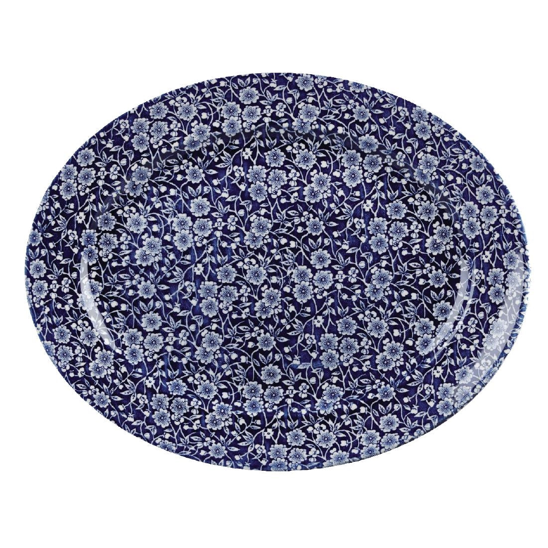 GF304 Churchill Vintage Prints Oval Dishes Willow Print 365mm (Pack of 6) JD Catering Equipment Solutions Ltd