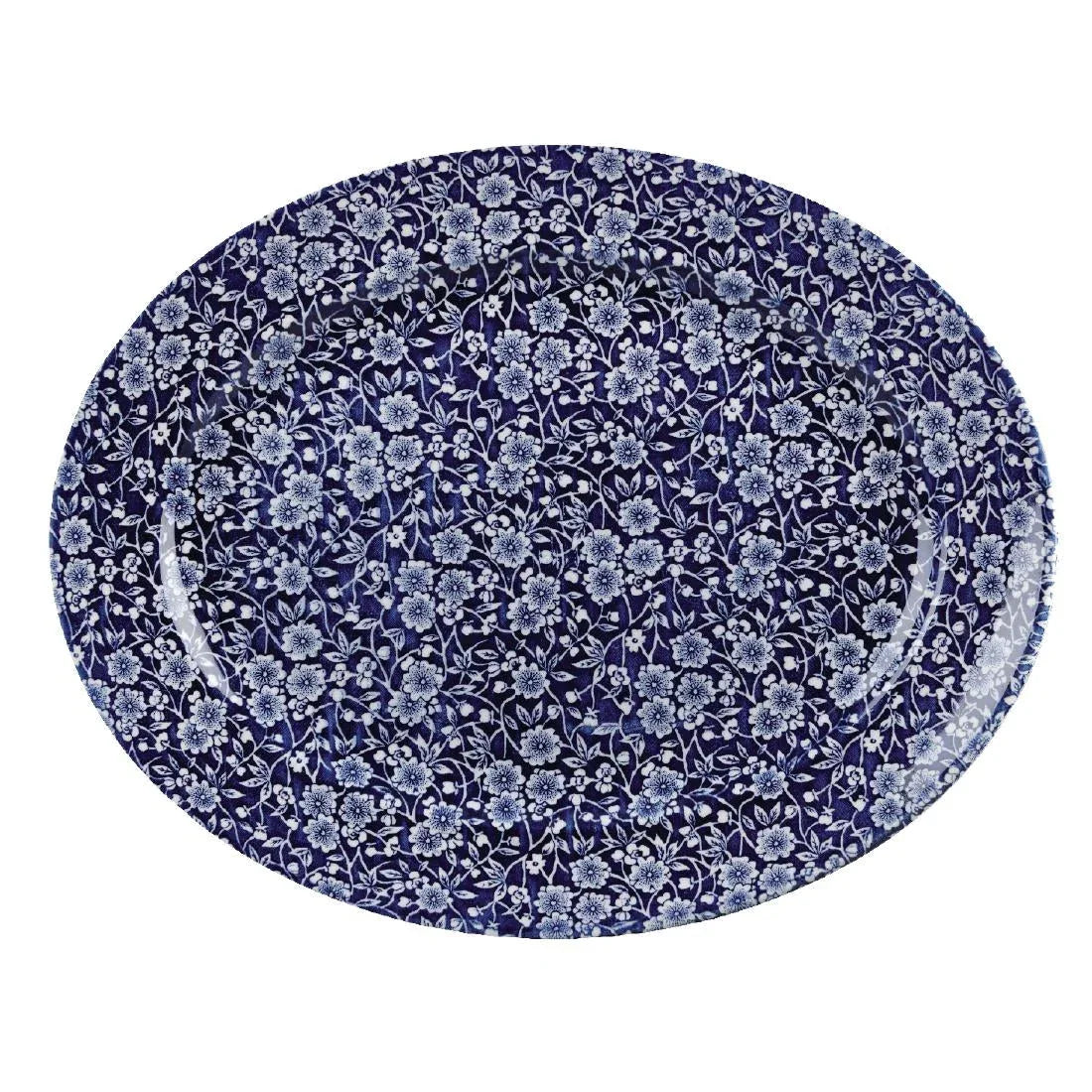 GF304 Churchill Vintage Prints Oval Dishes Willow Print 365mm (Pack of 6) - JD Catering Equipment Solutions Ltd