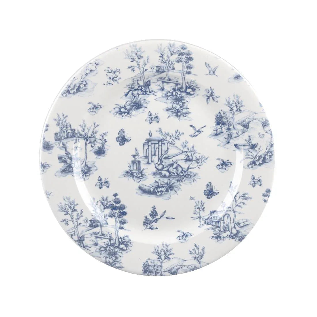GF310 Churchill Vintage Prints Plates Prague Toile Print 305mm (Pack of 6) - JD Catering Equipment Solutions Ltd