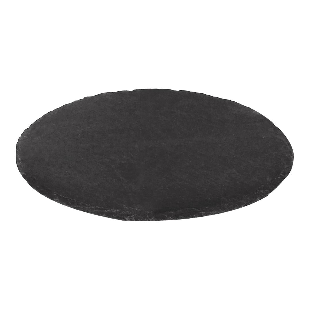 GF316 Olympia Slate Round Pizza Board 330mm JD Catering Equipment Solutions Ltd