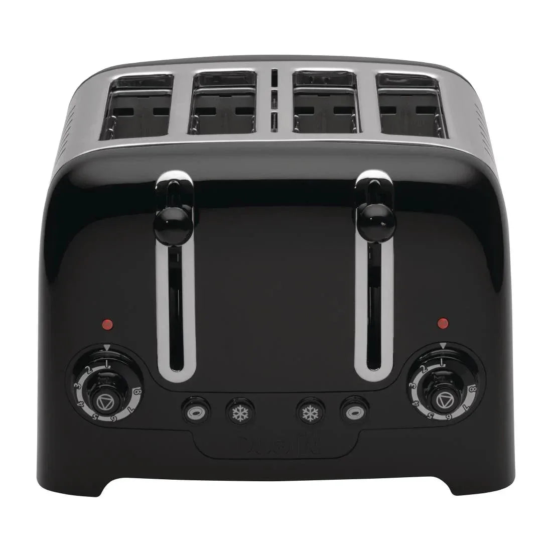 GF336 Dualit 4 Slice Lite Toaster Black 46205 - JD Catering Equipment Solutions Ltd