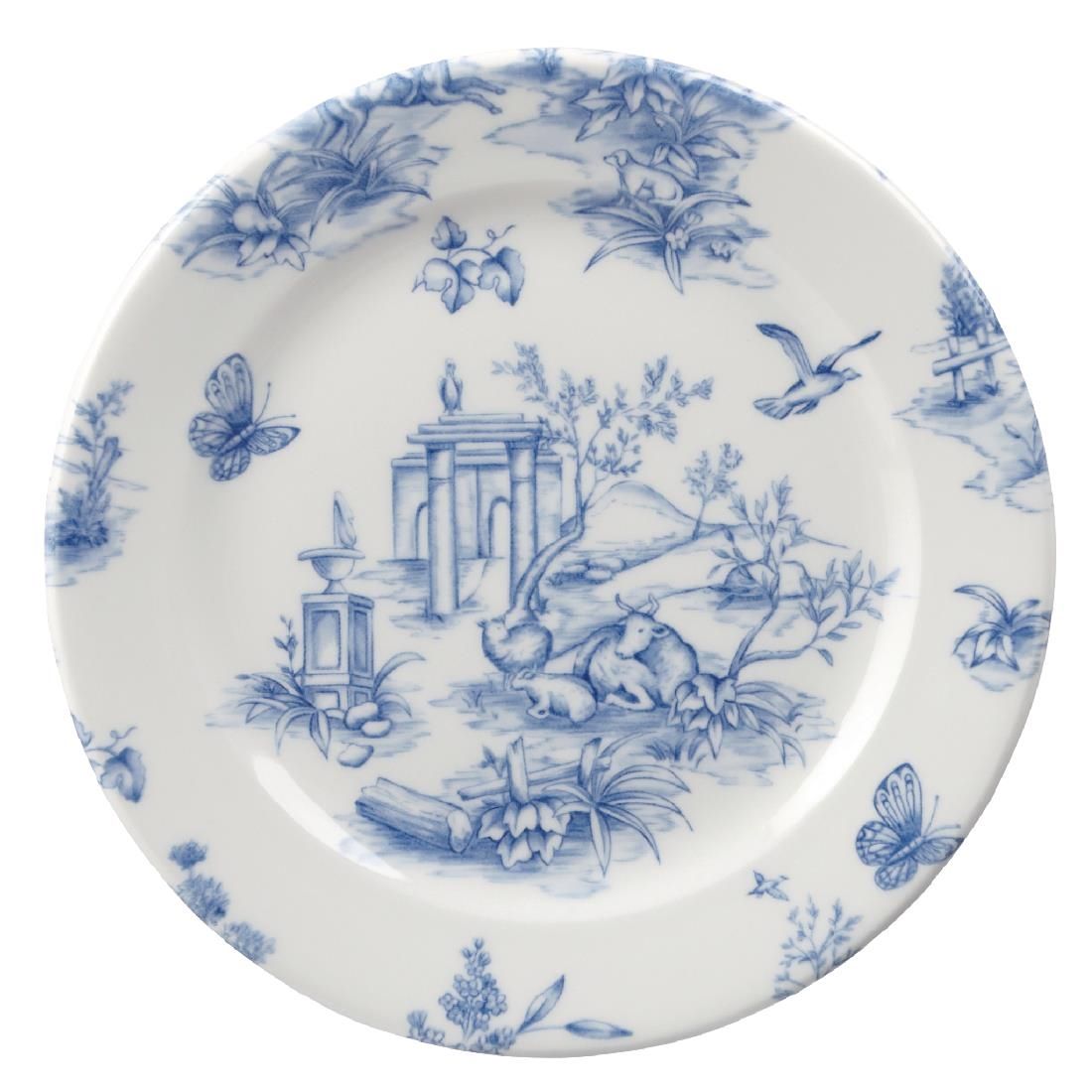 GF616 Churchill Vintage Prints Tea Plates Prague Toile Print 170mm (Pack of 6) JD Catering Equipment Solutions Ltd
