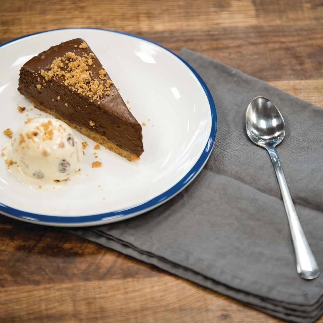 GF619 Olympia Buckingham Latte Spoons (Pack of 12) JD Catering Equipment Solutions Ltd