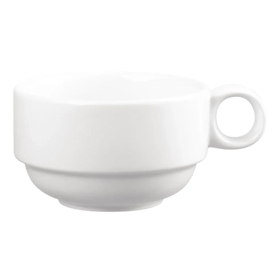GF630 Churchill Profile Stacking Cups 280ml (Pack of 12) - JD Catering Equipment Solutions Ltd