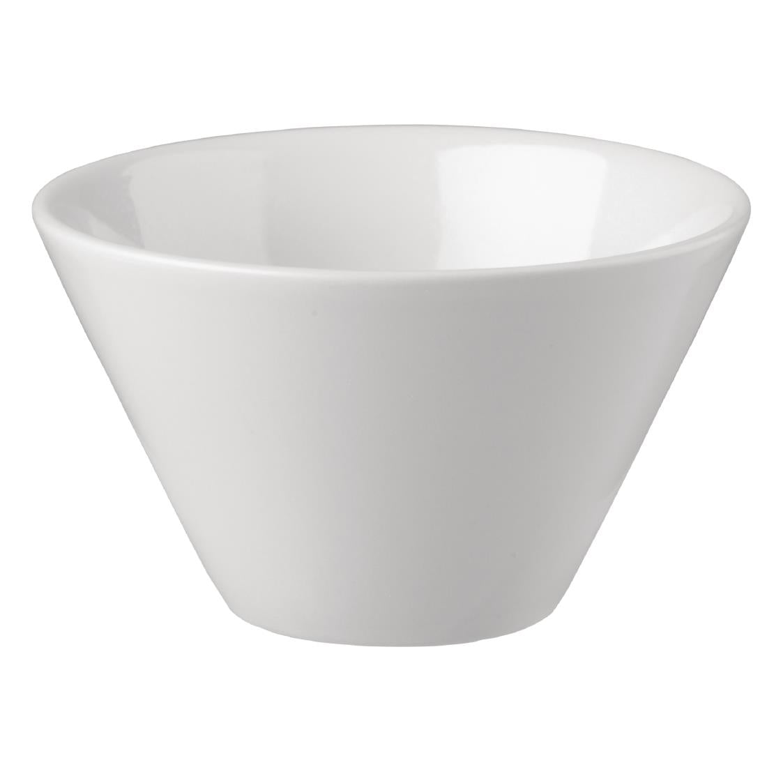 GF659 Churchill Bit on the Side White Zest Bowls 100mm (Pack of 12) JD Catering Equipment Solutions Ltd