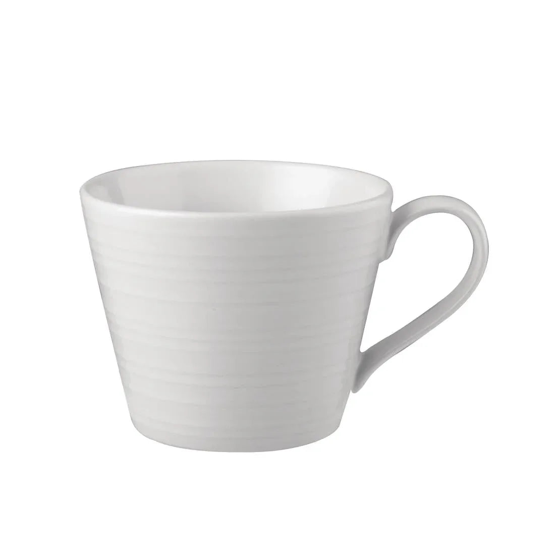 GF700 Art de Cuisine Rustics White Snug Mugs 341ml (Pack of 6) - JD Catering Equipment Solutions Ltd