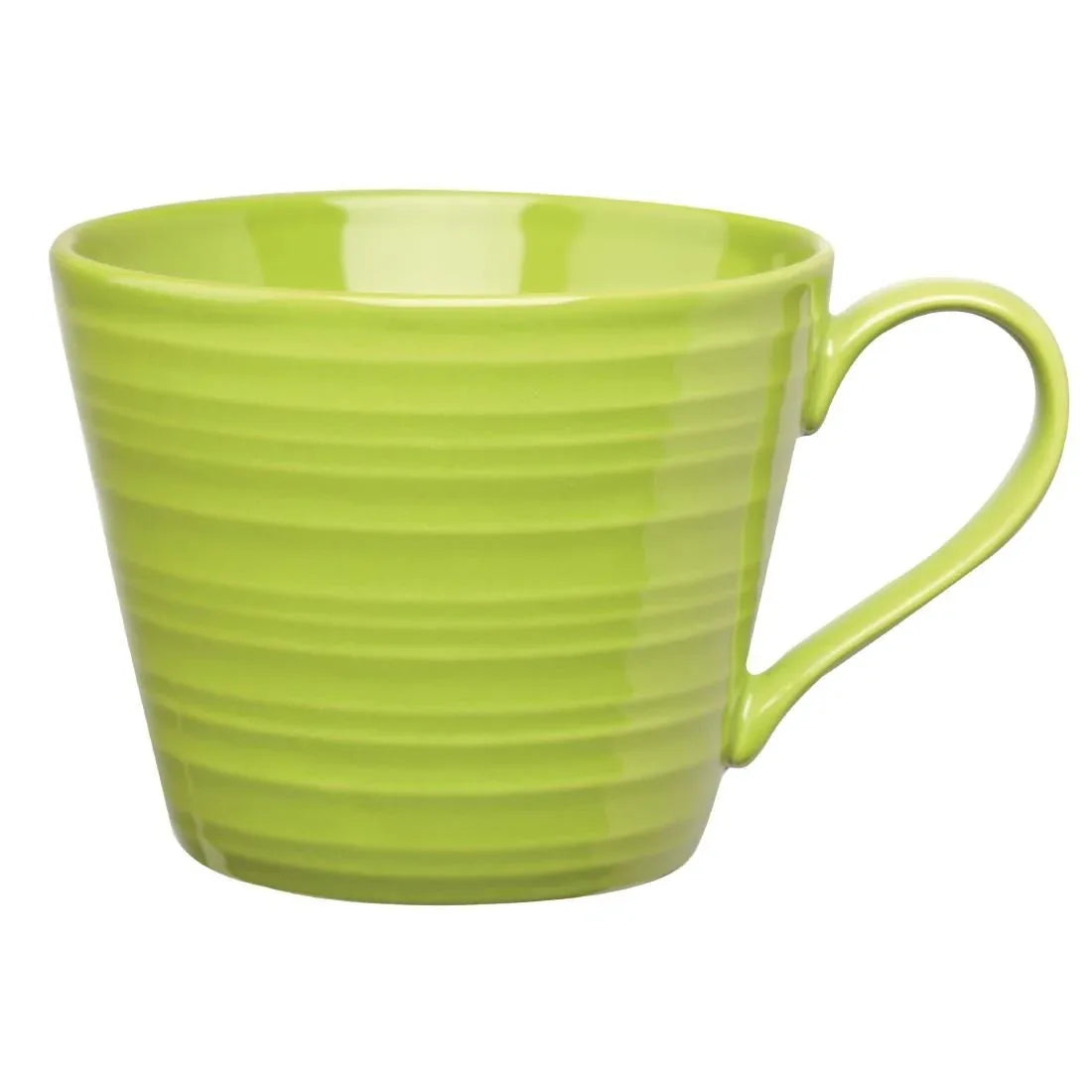GF701 Art de Cuisine Rustics Green Snug Mugs 341ml (Pack of 6) - JD Catering Equipment Solutions Ltd