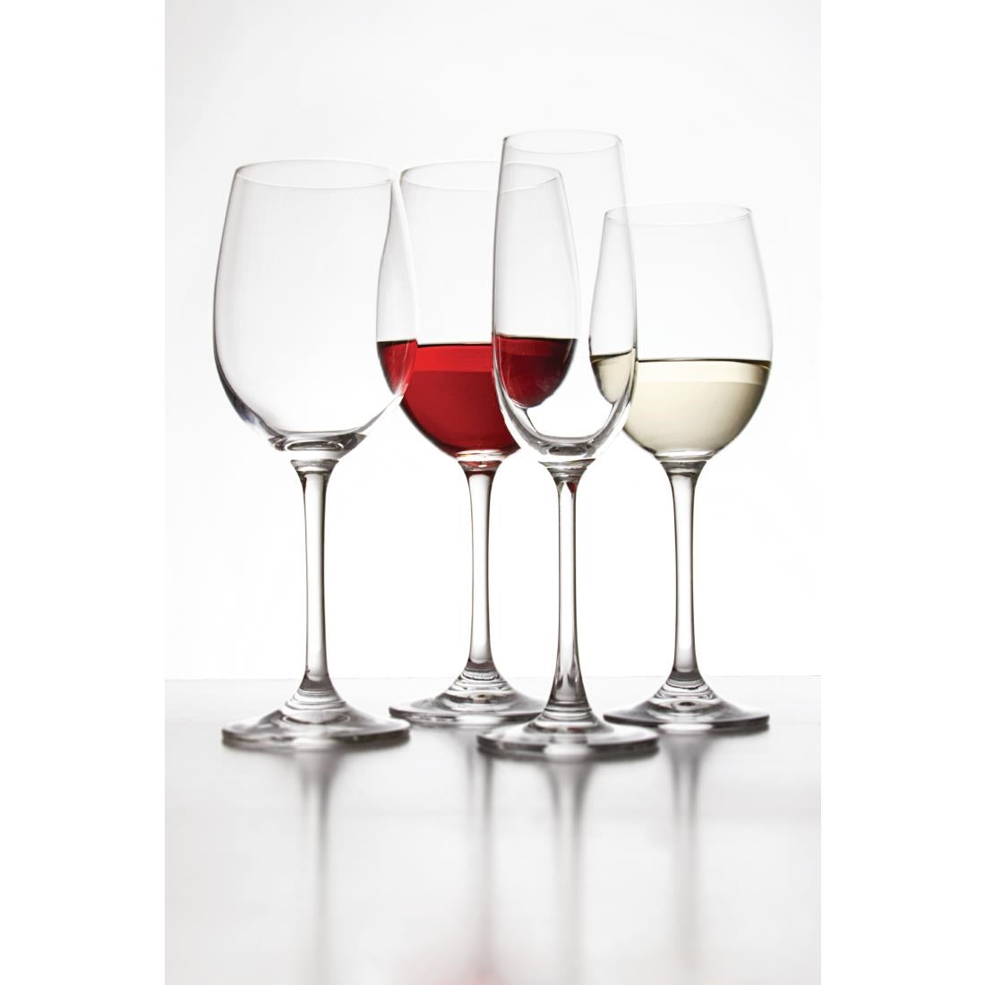 GF727 Olympia Modale Crystal Wine Glasses 395ml (Pack of 6) JD Catering Equipment Solutions Ltd
