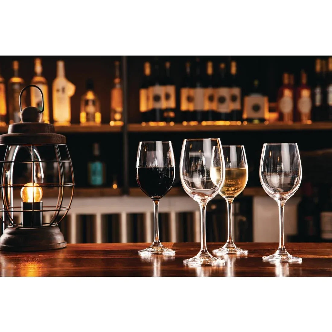 GF727 Olympia Modale Crystal Wine Glasses 395ml (Pack of 6) - JD Catering Equipment Solutions Ltd