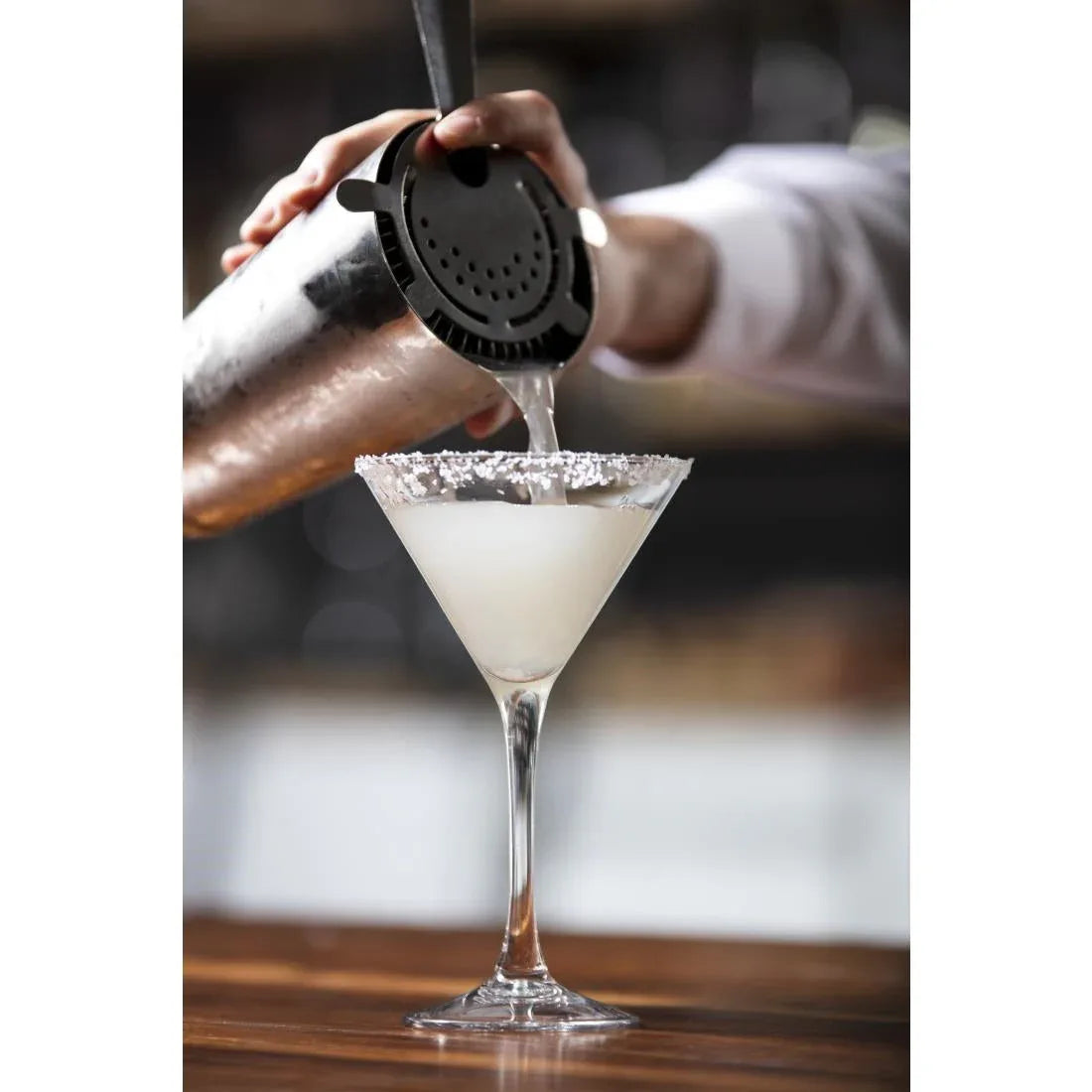 GF731 Olympia Bar Collection Crystal Martini Glasses 275ml (Pack of 6) JD Catering Equipment Solutions Ltd