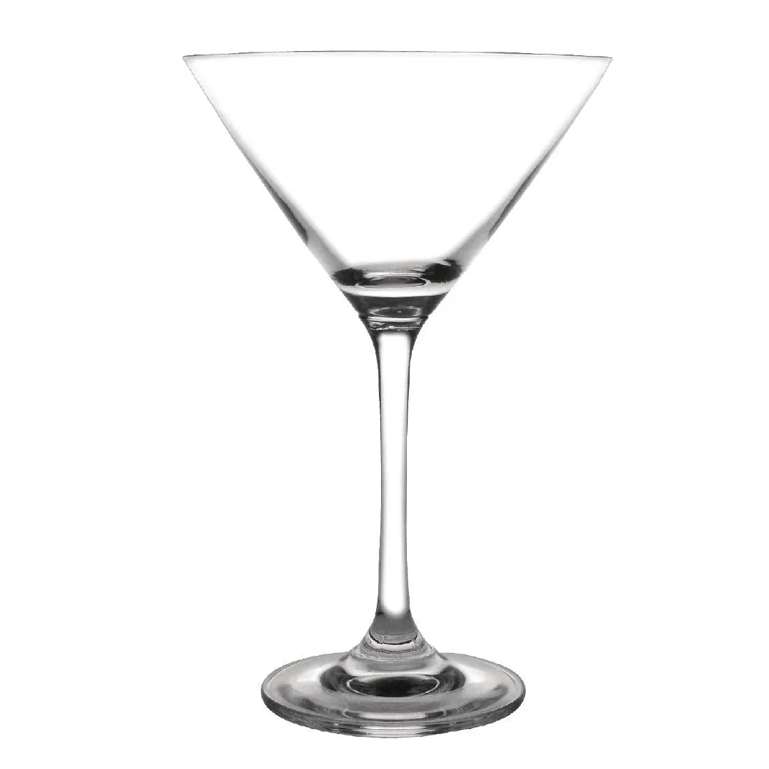 GF731 Olympia Bar Collection Crystal Martini Glasses 275ml (Pack of 6) JD Catering Equipment Solutions Ltd