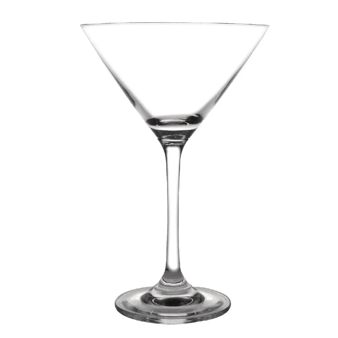 GF731 Olympia Bar Collection Crystal Martini Glasses 275ml (Pack of 6) JD Catering Equipment Solutions Ltd