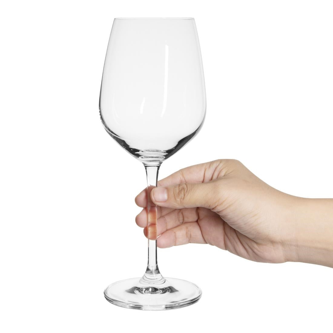 GF733 Olympia Chime Crystal Wine Glasses 365ml (Pack of 6) JD Catering Equipment Solutions Ltd