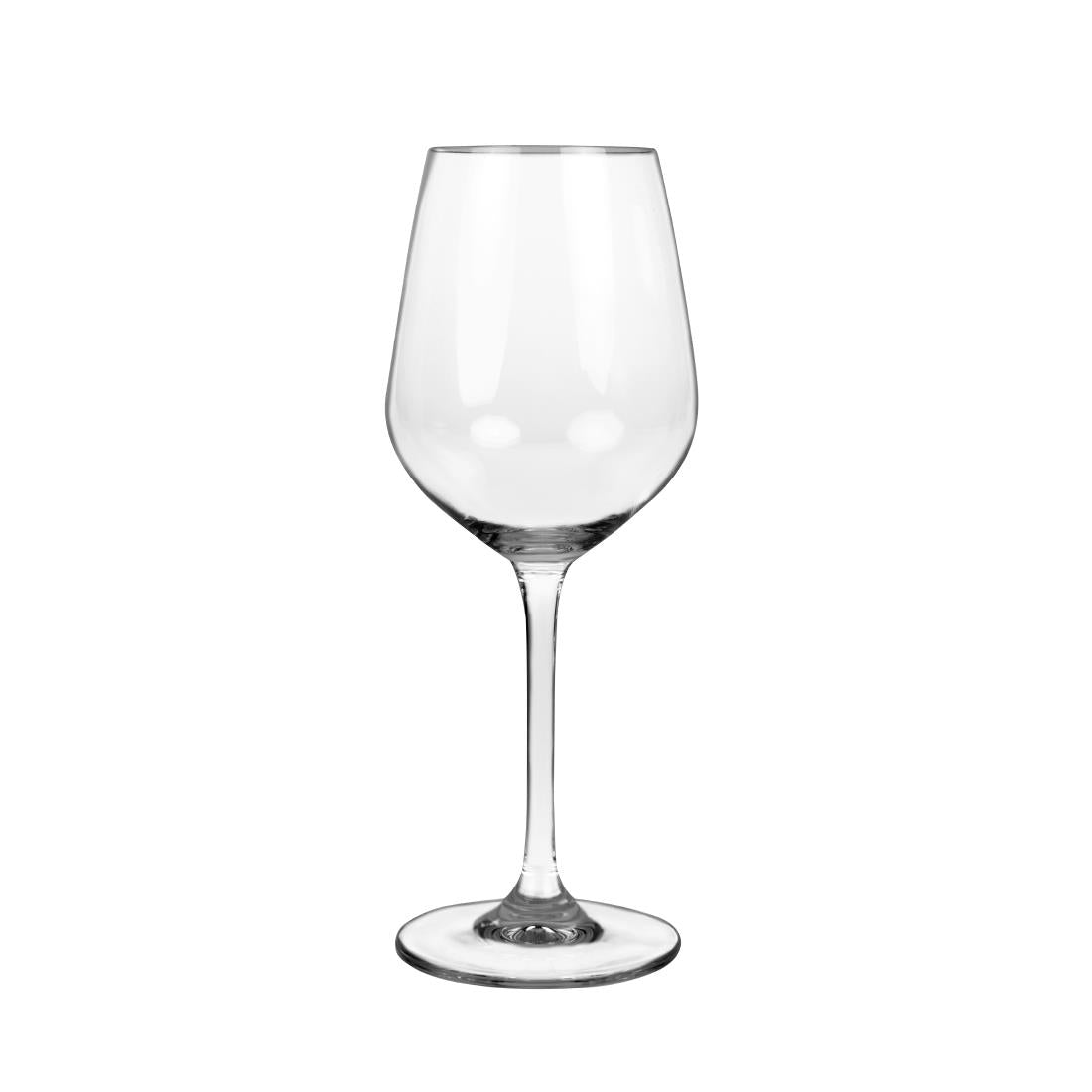 GF733 Olympia Chime Crystal Wine Glasses 365ml (Pack of 6) JD Catering Equipment Solutions Ltd