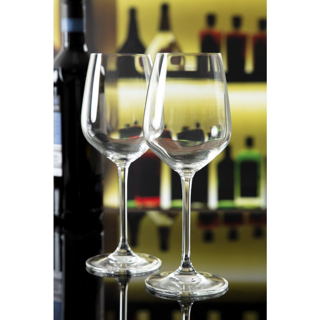 GF733 Olympia Chime Crystal Wine Glasses 365ml (Pack of 6) JD Catering Equipment Solutions Ltd