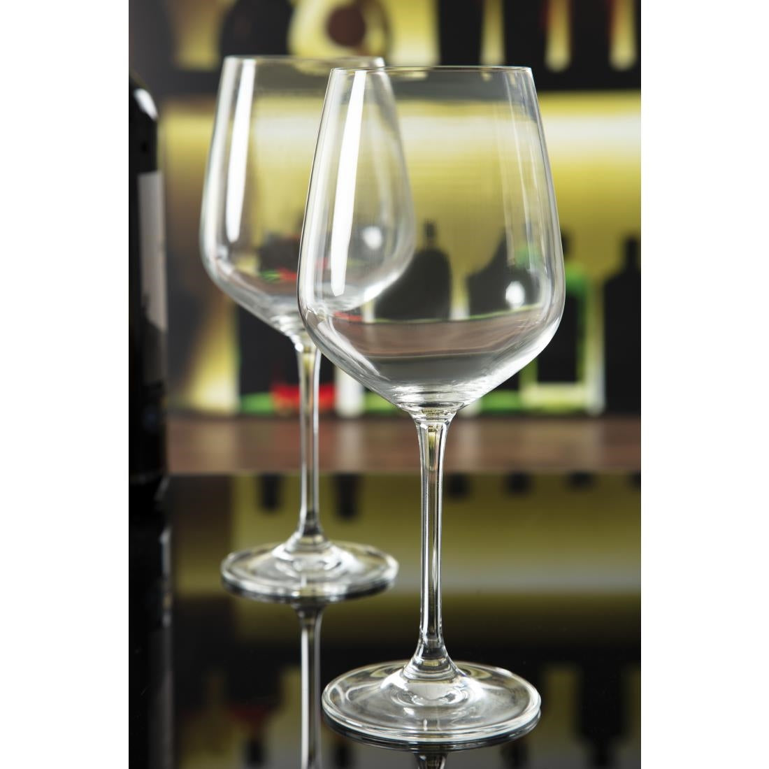 GF734 Olympia Chime Crystal Wine Glasses 495ml (Pack of 6) JD Catering Equipment Solutions Ltd
