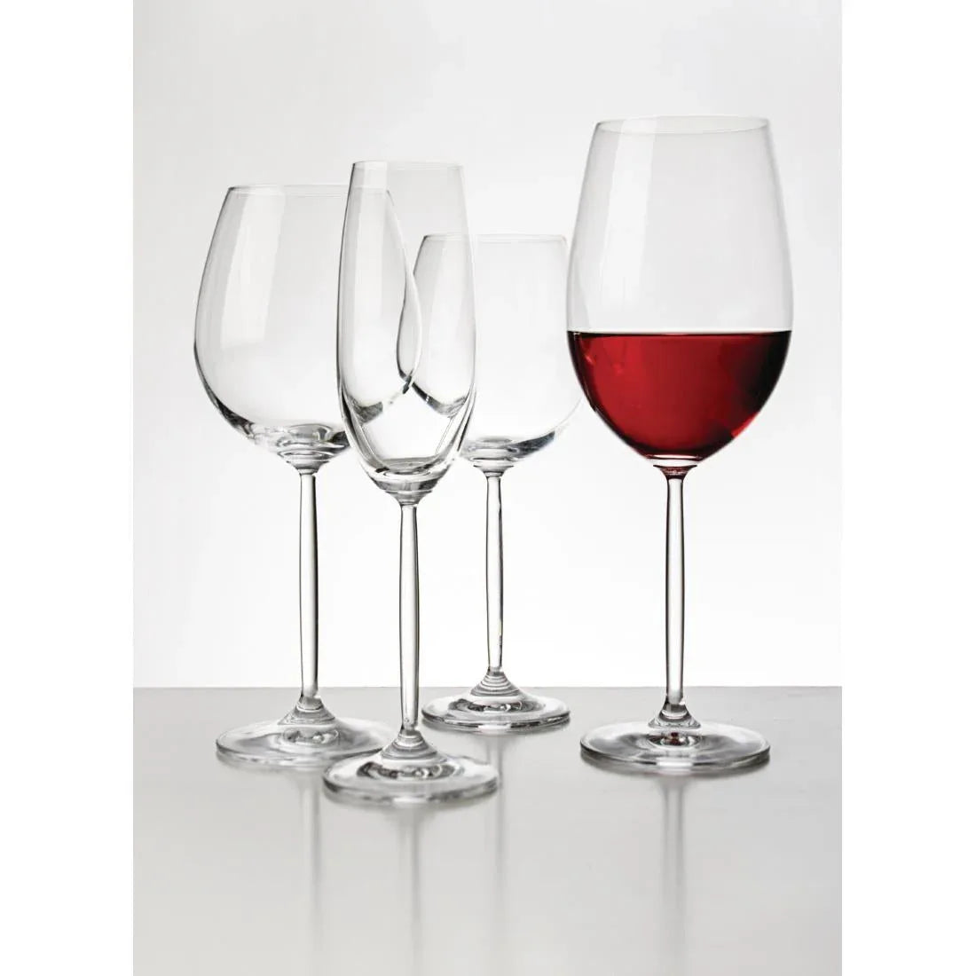 GF736 Olympia Chime Crystal Champagne Flutes 225ml (Pack of 6) - JD Catering Equipment Solutions Ltd