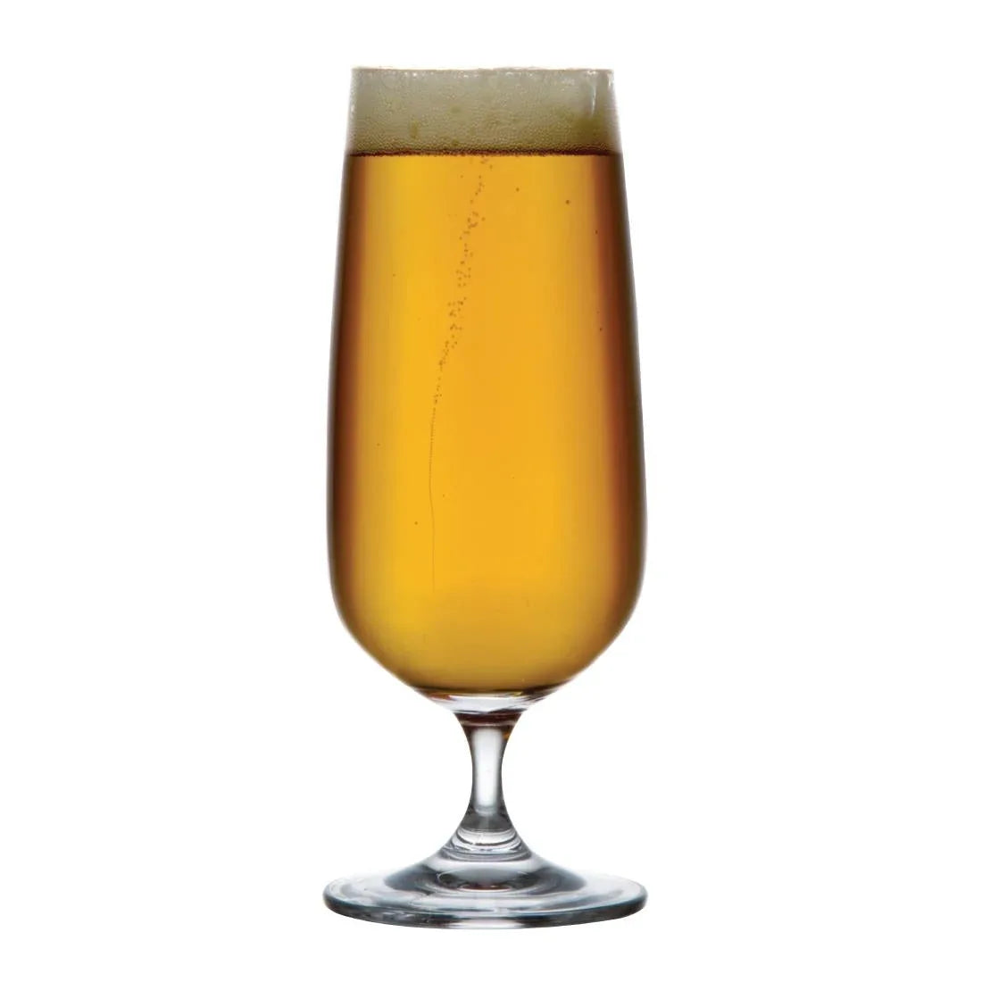 GF742 Olympia Bar Collection Crystal Stemmed Beer Glasses 410ml (Pack of 6) JD Catering Equipment Solutions Ltd