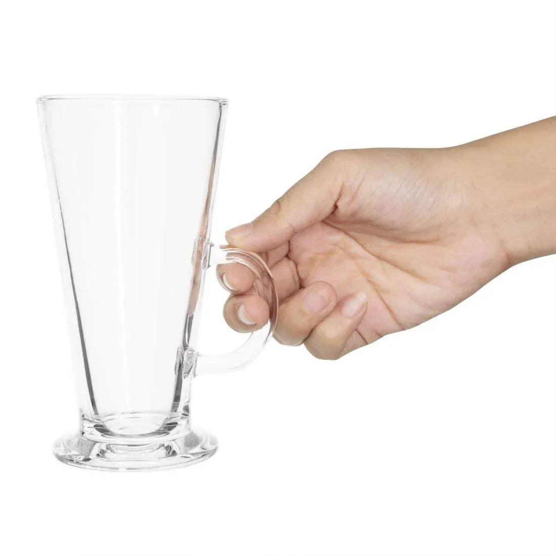 GF929 Olympia Toughened Latte Glasses 285ml (Pack of 12) JD Catering Equipment Solutions Ltd