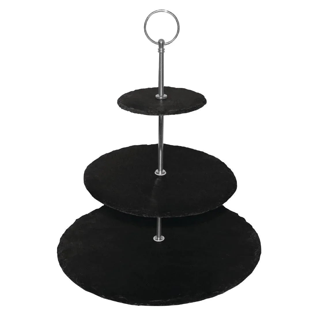 GF991 Olympia 3 Tier Slate Afternoon Tea Stand - JD Catering Equipment Solutions Ltd