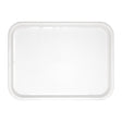 GF995 Kristallon Polypropylene Fast Food Tray White Small 345mm JD Catering Equipment Solutions Ltd