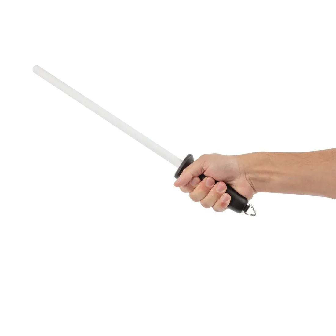 GG002 Vogue Ceramic Knife Sharpening Steel 30.5cm - JD Catering Equipment Solutions Ltd