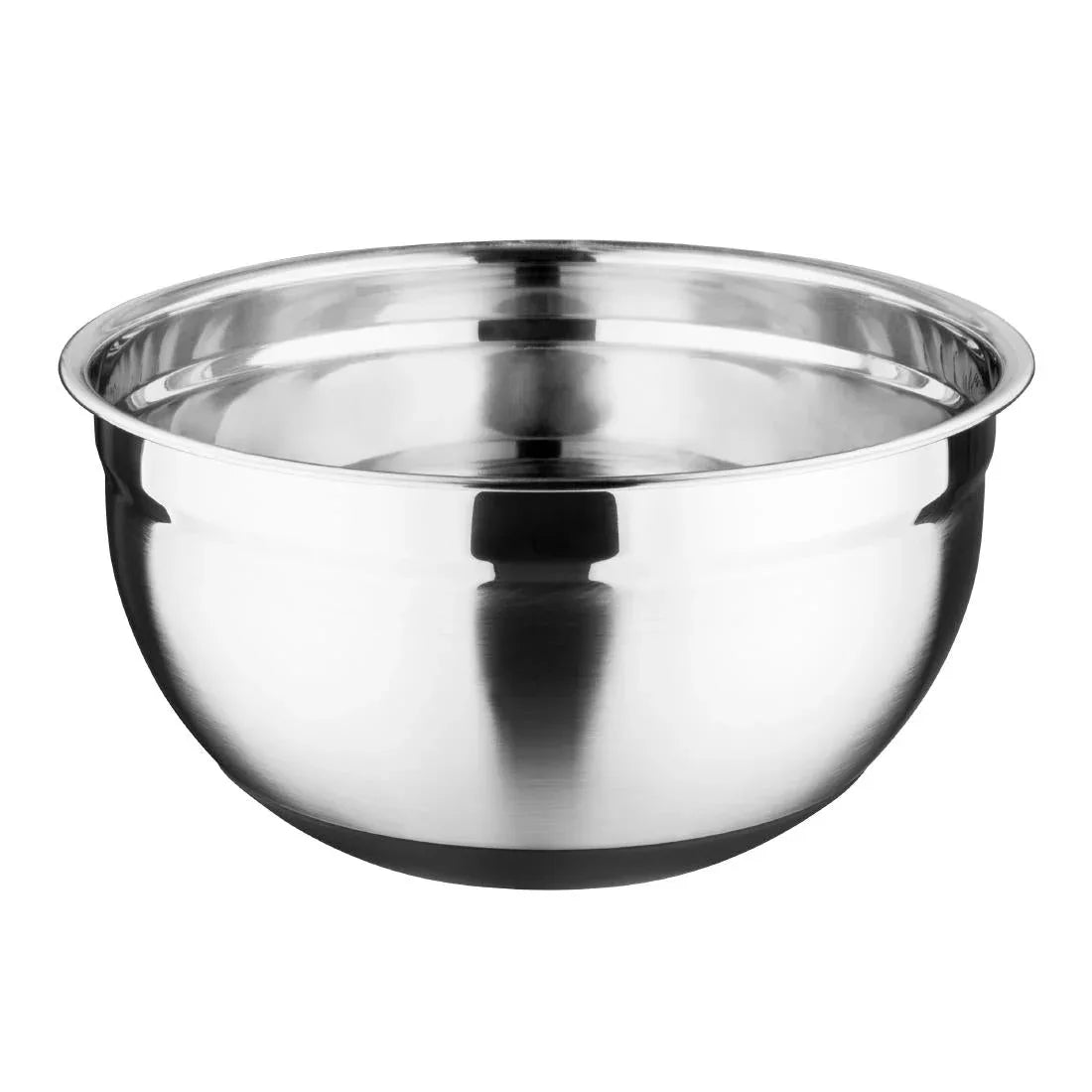 GG023 Vogue Stainless Steel Bowl with Silicone Base 8Ltr - JD Catering Equipment Solutions Ltd