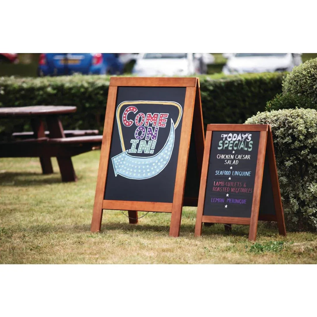 GG109 Olympia Pavement Board 1200 x 700mm Wood Framed - JD Catering Equipment Solutions Ltd