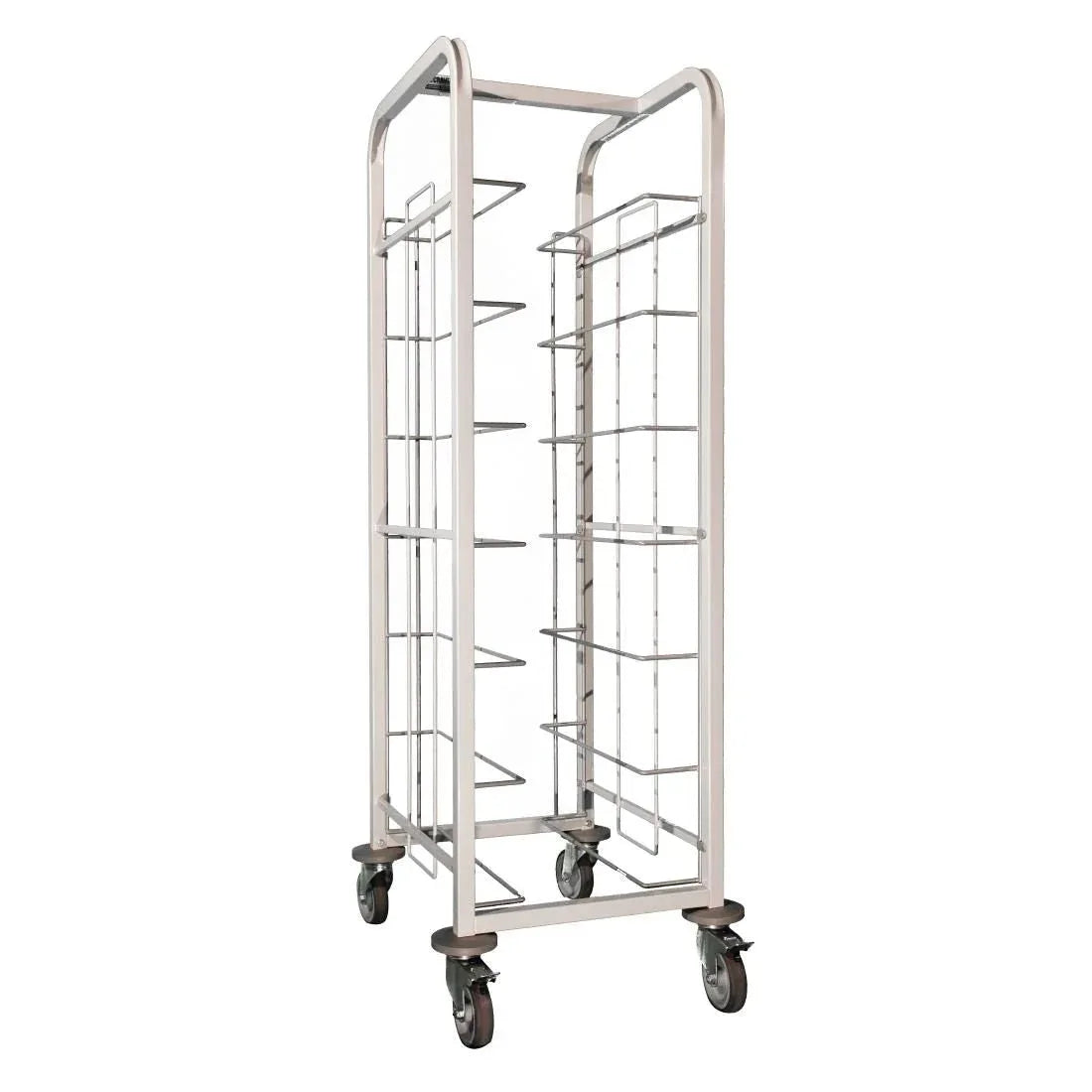 GG137 Craven Steel Tray Clearing Trolley 7 Shelves - JD Catering Equipment Solutions Ltd