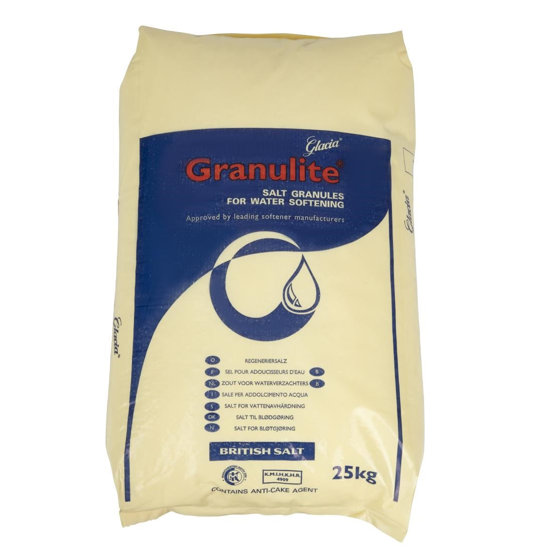 GG178 Water Softening Granular Dishwasher Salt 25kg JD Catering Equipment Solutions Ltd