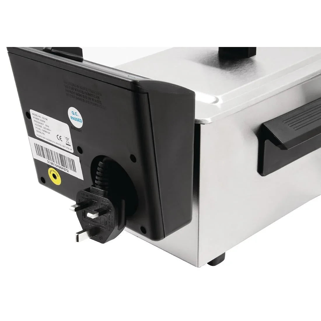 GG198 Caterlite Light Duty Single Tank Single Basket Countertop Electric Fryer 2kW - JD Catering Equipment Solutions Ltd