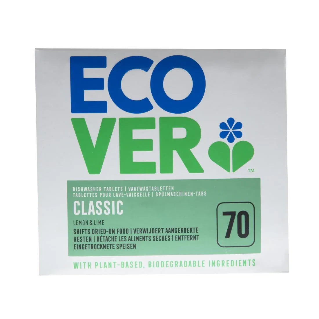 GG200 Ecover Dishwasher Detergent Tablets (70 Pack) - JD Catering Equipment Solutions Ltd