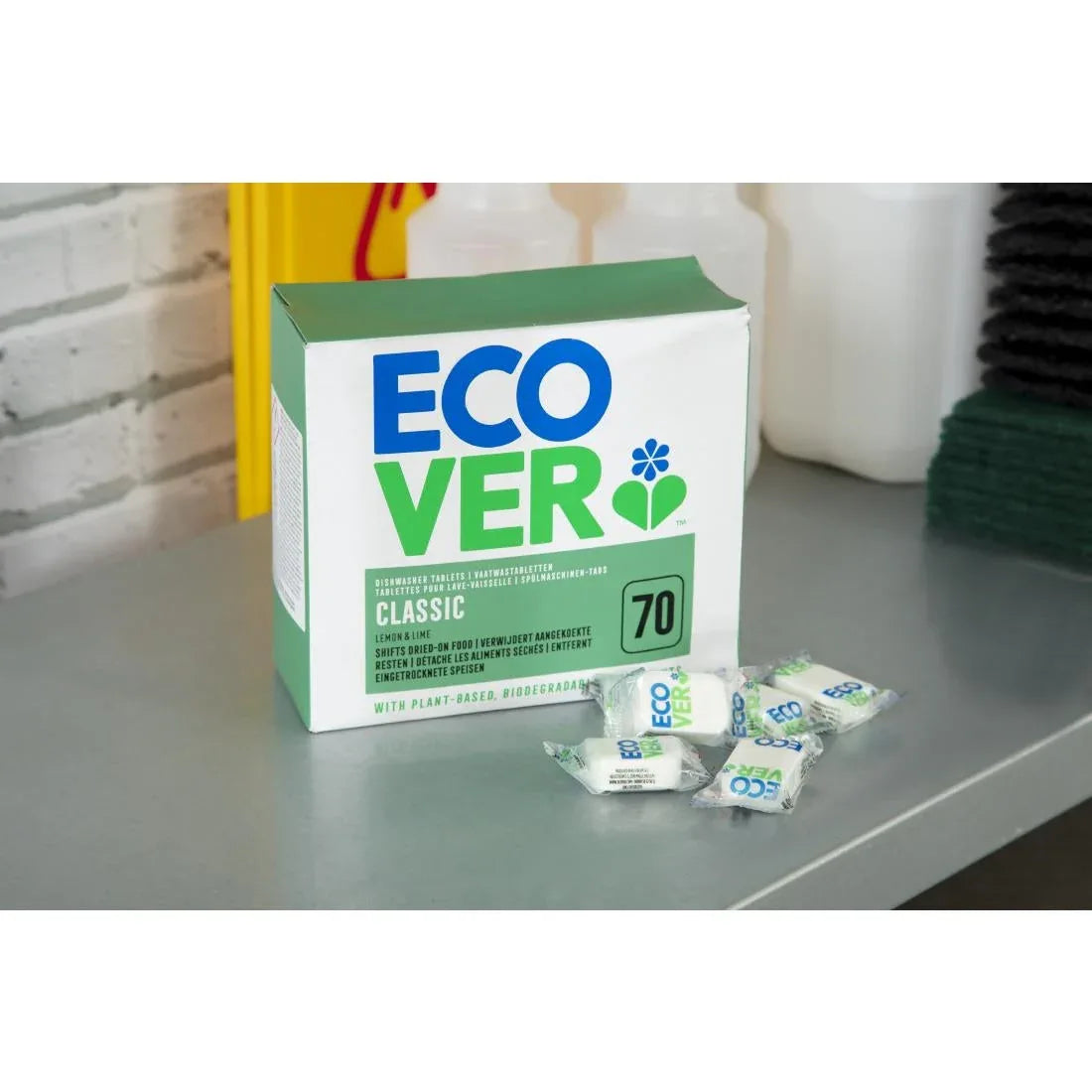 GG200 Ecover Dishwasher Detergent Tablets (70 Pack) - JD Catering Equipment Solutions Ltd