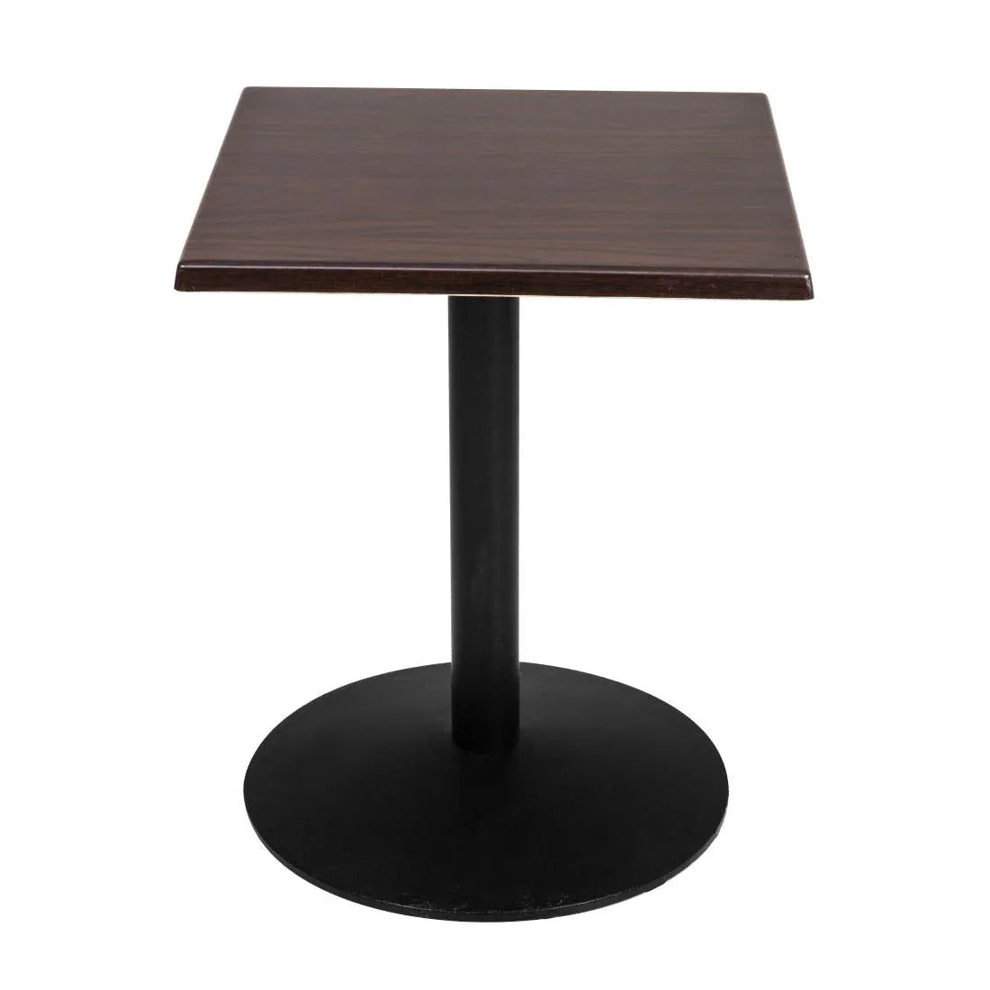 GG635 Bolero Pre-drilled Square Table Top Dark Brown 600mm - JD Catering Equipment Solutions Ltd