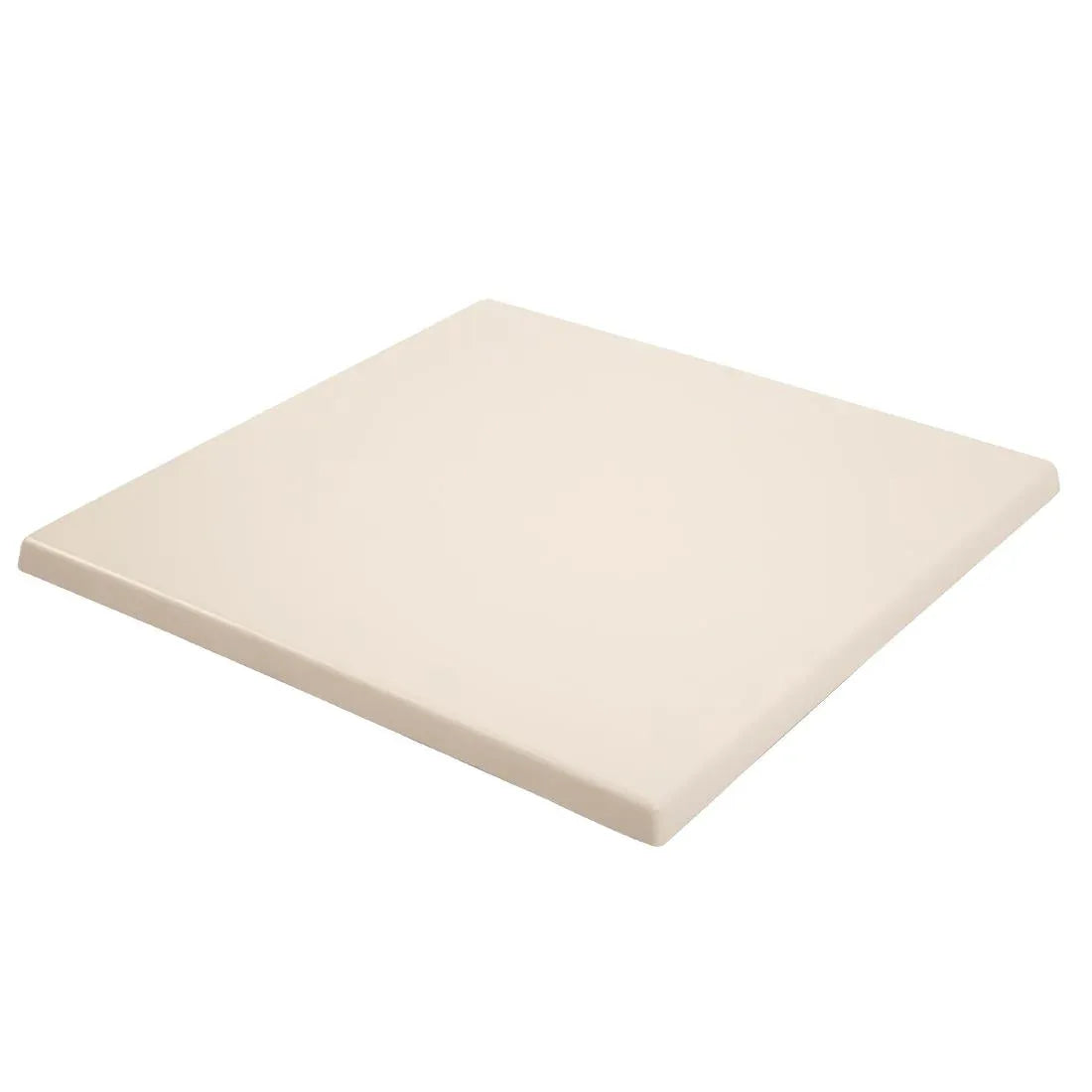 GG637 Bolero Pre-drilled Square Table Top White 600mm - JD Catering Equipment Solutions Ltd