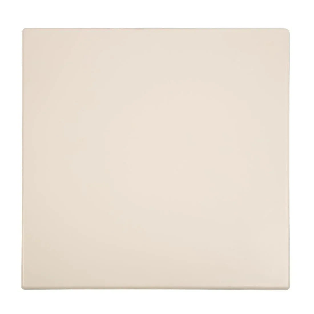 GG637 Bolero Pre-drilled Square Table Top White 600mm - JD Catering Equipment Solutions Ltd