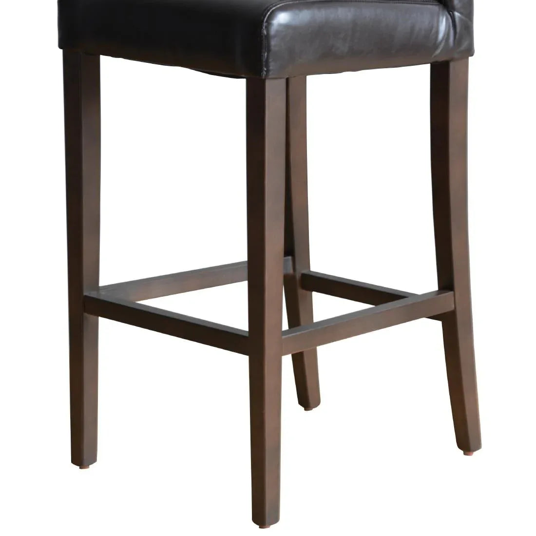 GG652 Bolero Faux Leather High Bar Stool Brown (Single) - JD Catering Equipment Solutions Ltd
