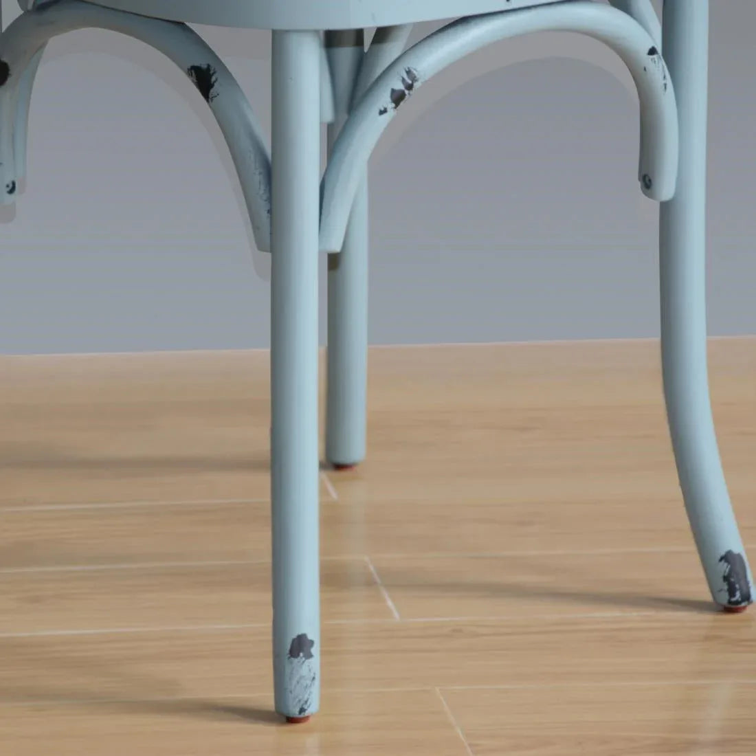 GG655 Bolero Blue Bentwood Chairs with Metal Cross Backrest (Pack of 2) - JD Catering Equipment Solutions Ltd