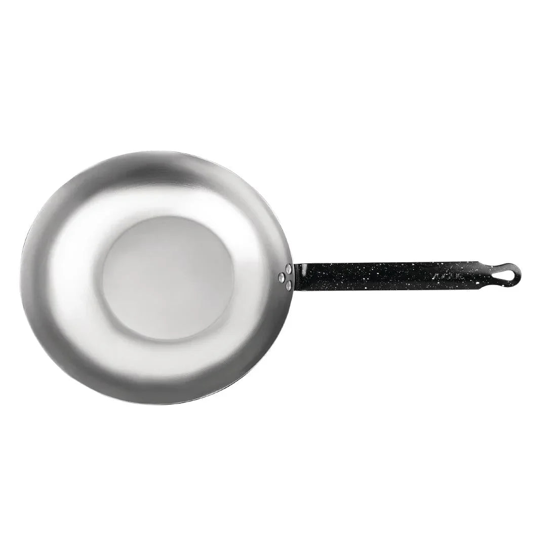 GG722 Vogue Carbon Steel Wok 280mm - JD Catering Equipment Solutions Ltd