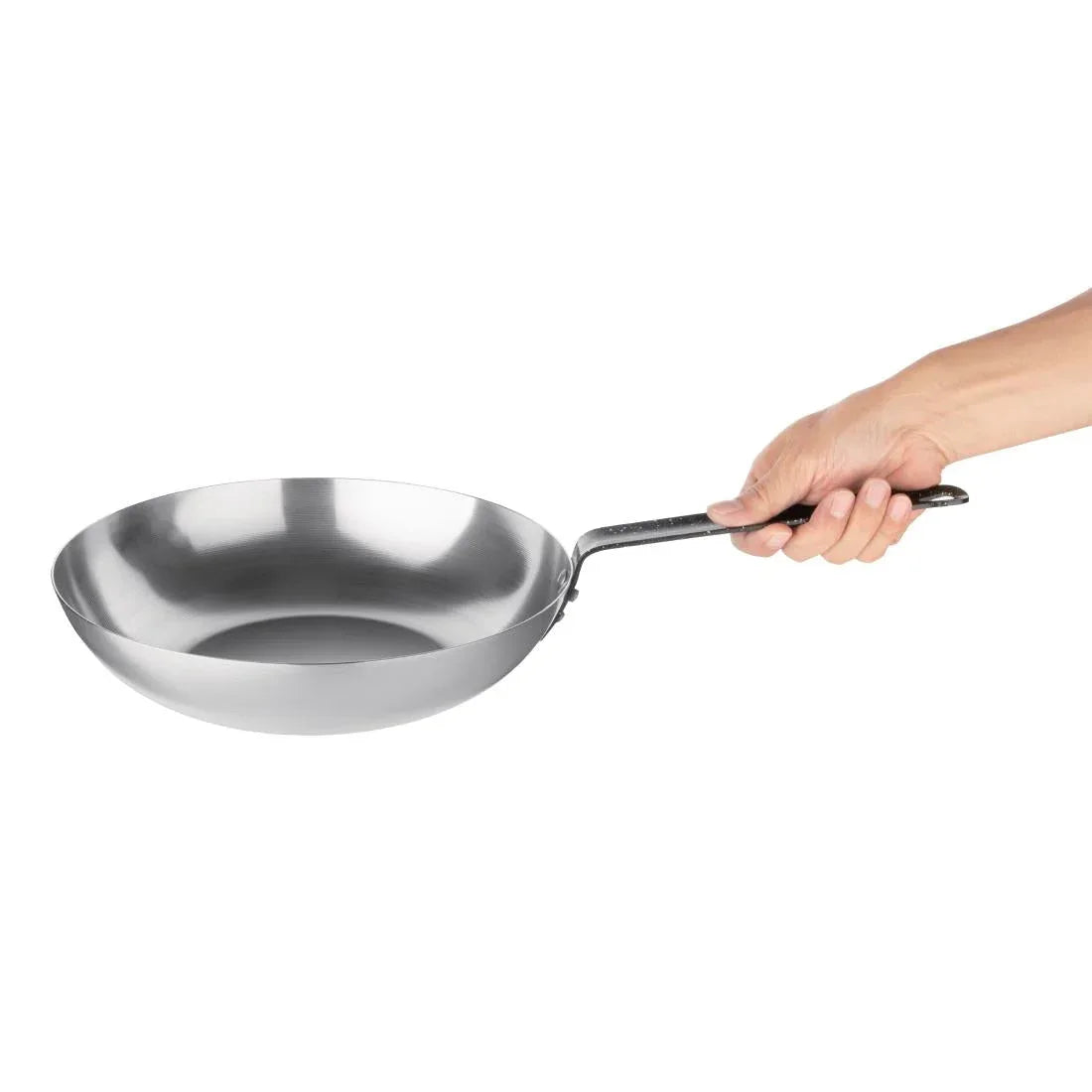 GG722 Vogue Carbon Steel Wok 280mm - JD Catering Equipment Solutions Ltd