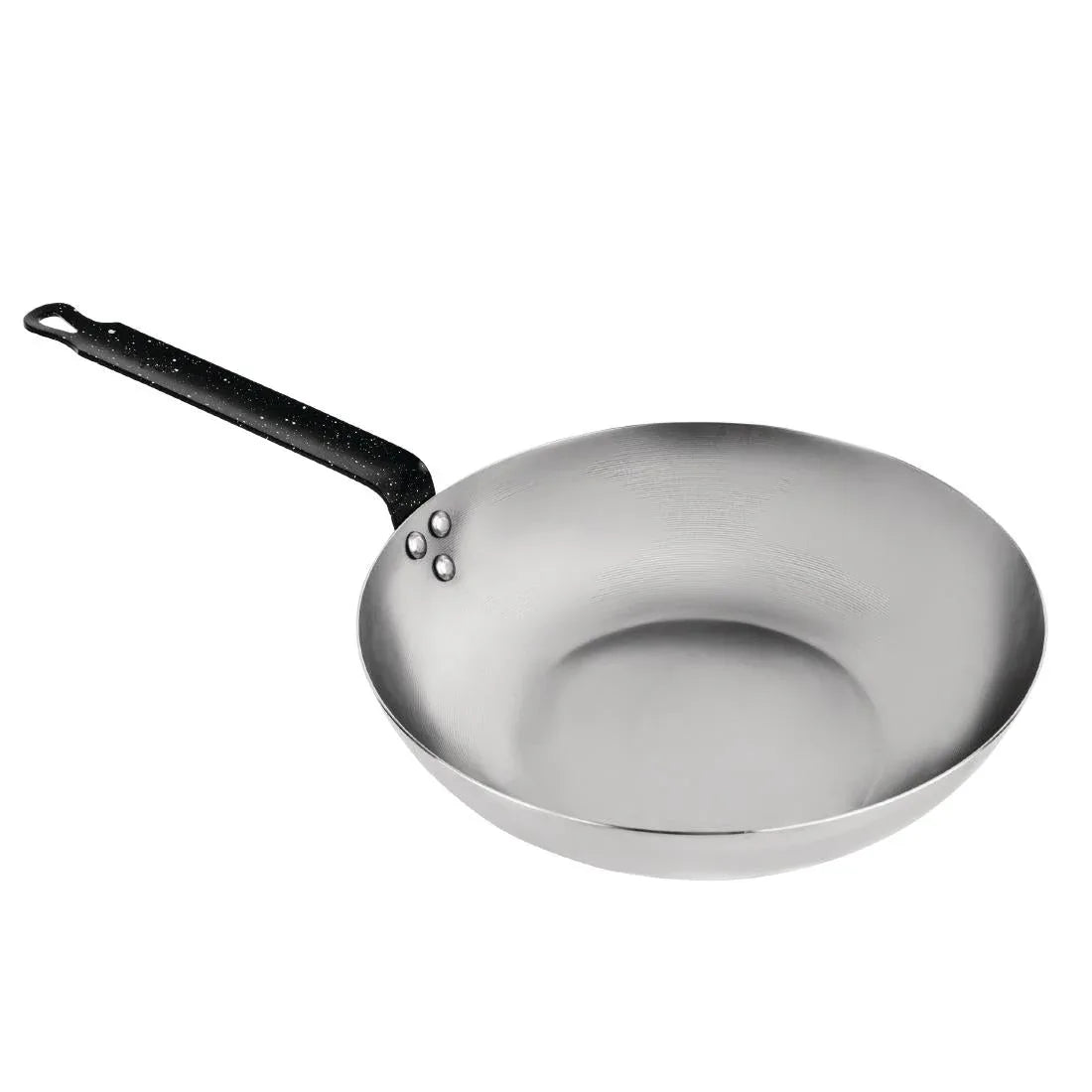 GG722 Vogue Carbon Steel Wok 280mm - JD Catering Equipment Solutions Ltd