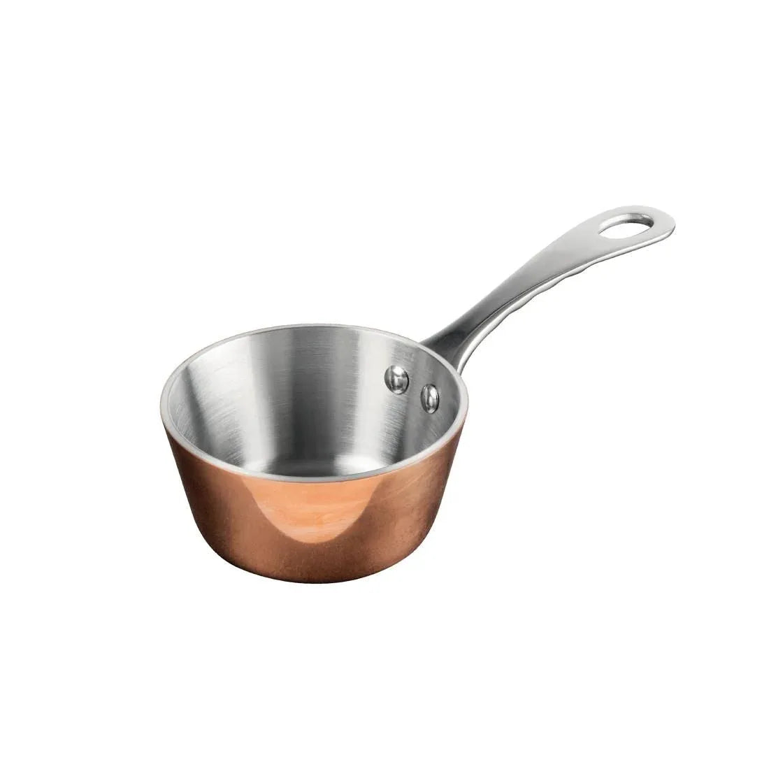GG761 Vogue Mini Copper Tri Wall Saute Pan 85mm - JD Catering Equipment Solutions Ltd