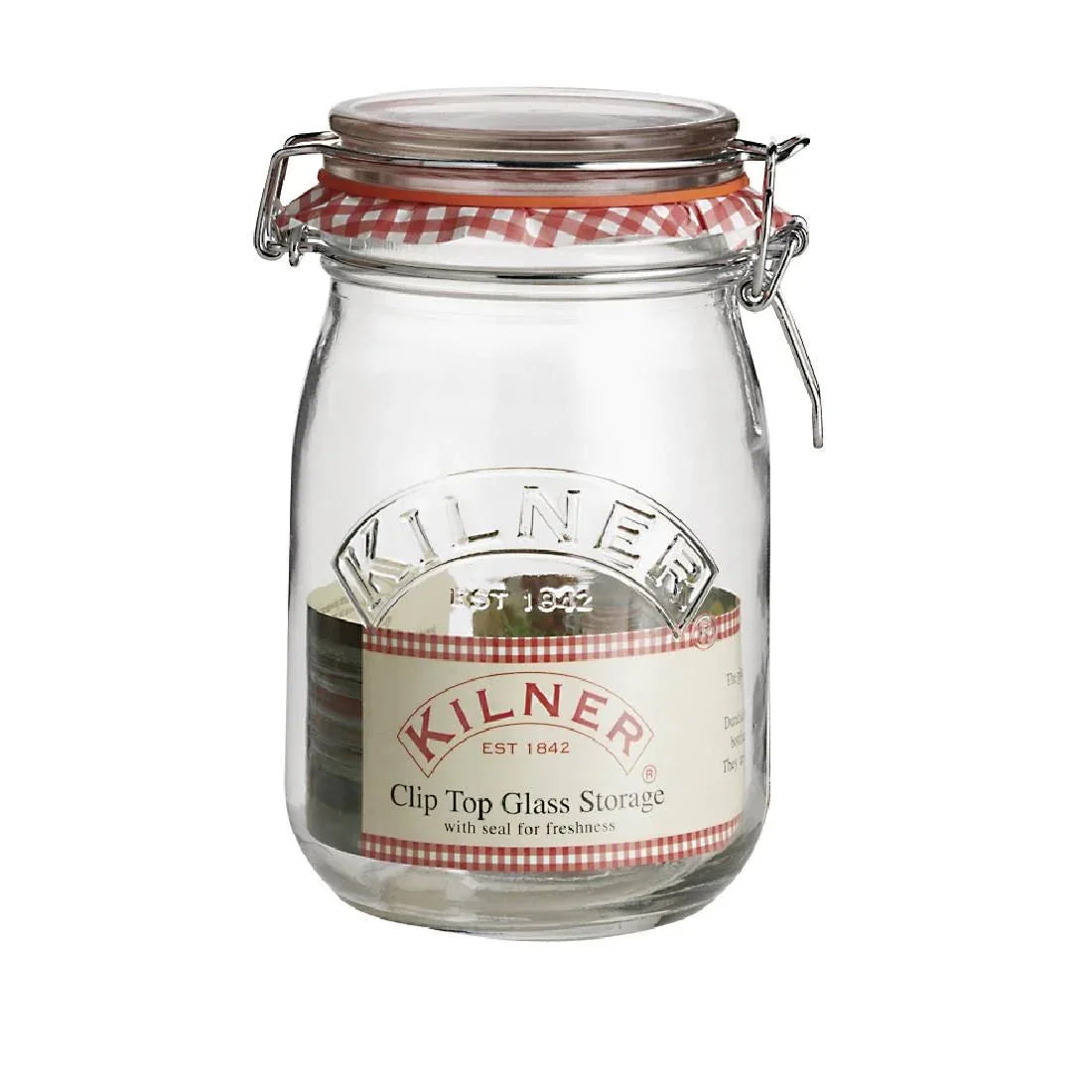 GG782 Kilner Clip Top Preserve Jar 1000ml - JD Catering Equipment Solutions Ltd